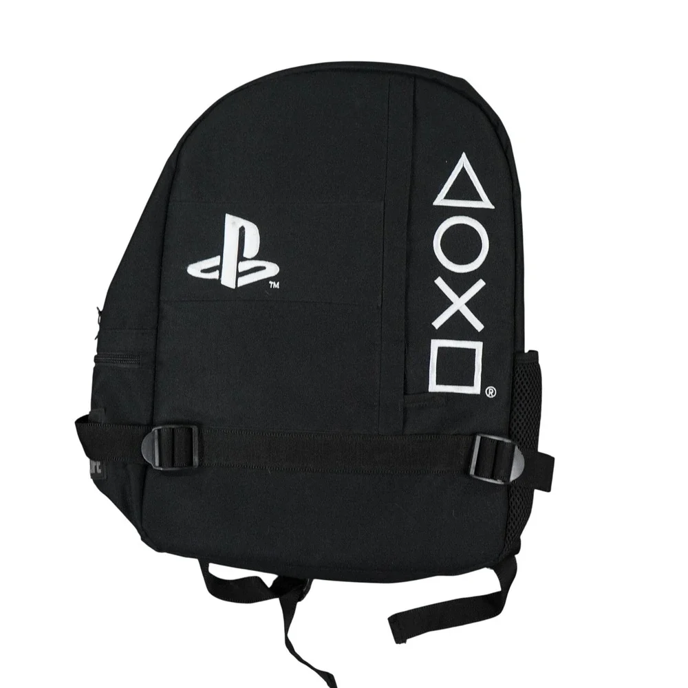Mojo Life PlayStation Backpack Unisex Large Black Gaming Streetwear Logo Bag - Picture 1 of 9